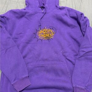 Purple Radiate Kindness Hoodie Dutch Bros